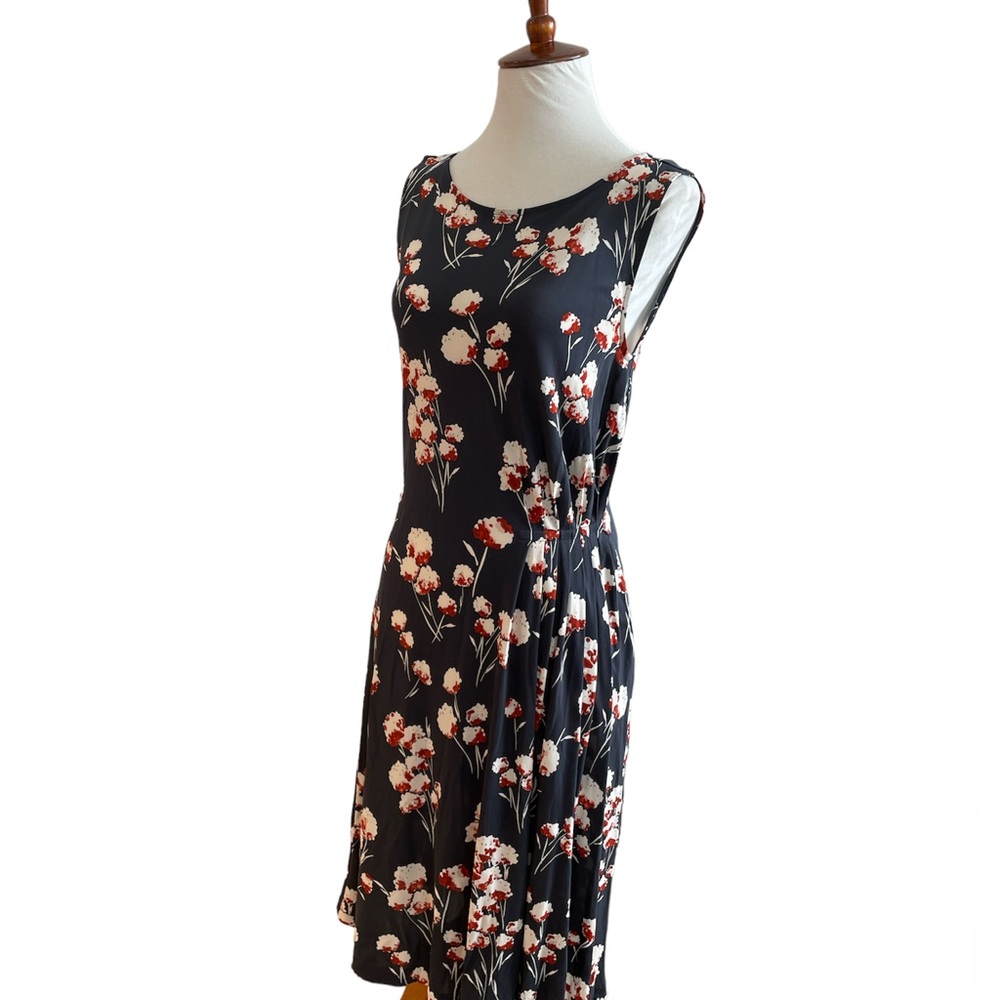 Tory Burch, Size Small, Liana Floral Knit Side Pleat Dress - Picture 2 of 9